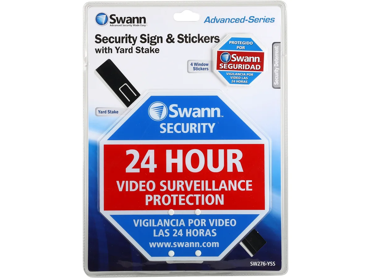 Swann Communications Swann Communications SW276-YSS surveillance accessory 220mm yard stake with stickers — product photo