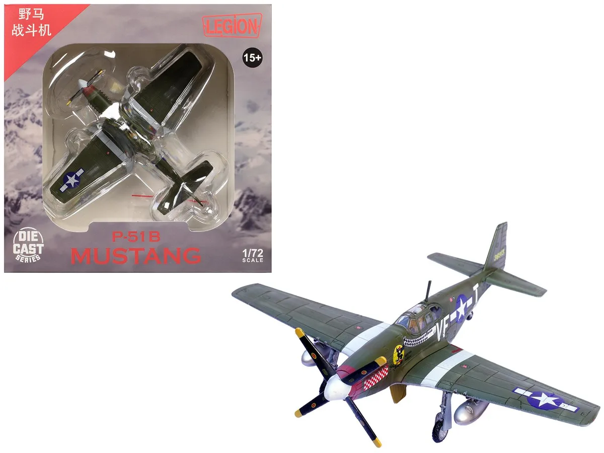 Legion Supplies Legion Supplies P-51B Mustang "Shangri-La" 1/72 Diecast 5.25x6.25 in — product photo