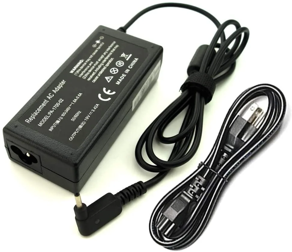 myVolts myVolts 19V 3.42A 65W AC Adapter 3.0mm*1.1mm Acer Chromebook — product photo