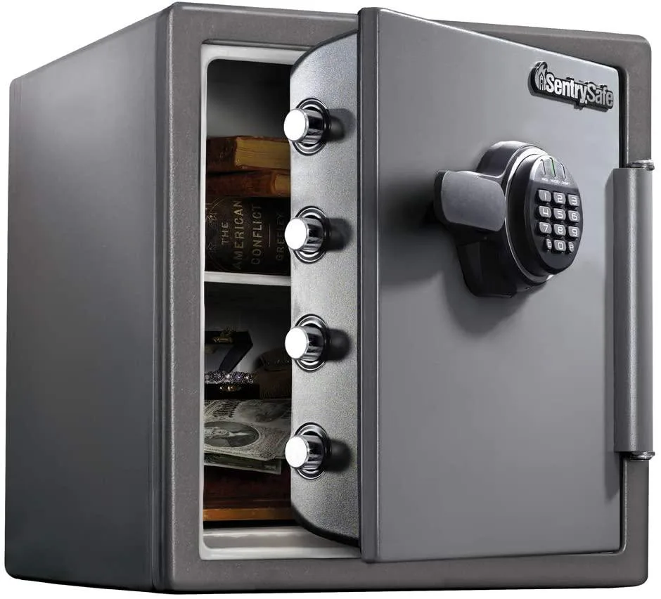 Melcan Melcan Fireproof Safe Digital Keypad 1.23 cu ft Black — product photo