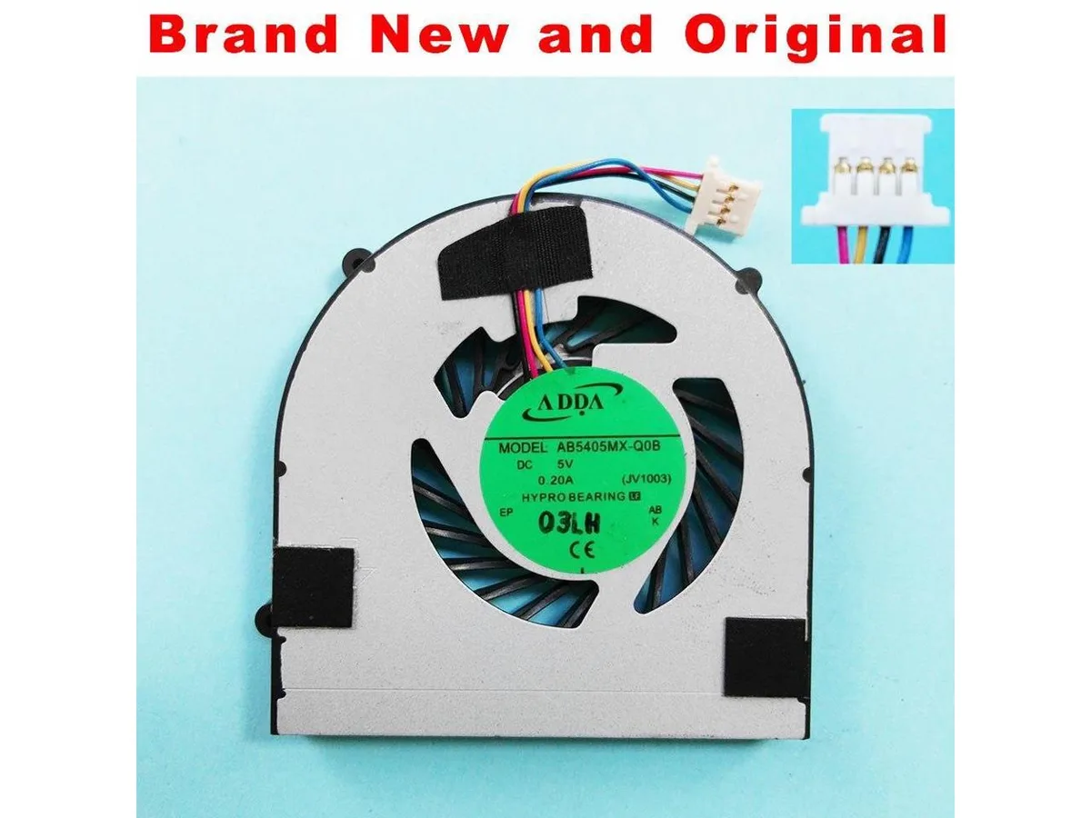 Fans Fans CPU cooler for Acer Aspire 1830 AB5405MX-Q0B JV1003 DFS400805L10T — product photo