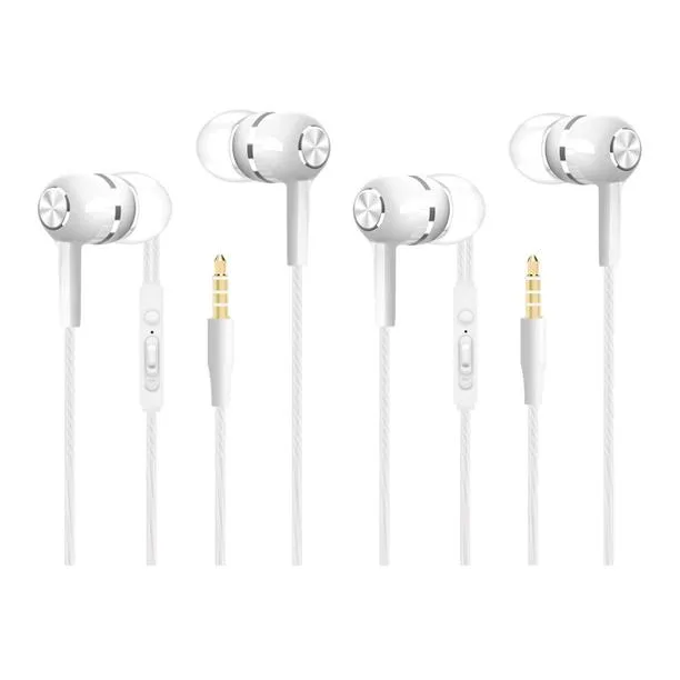 Hotai Hotai Wired Earbuds 2-Pack White 3.5mm — product photo