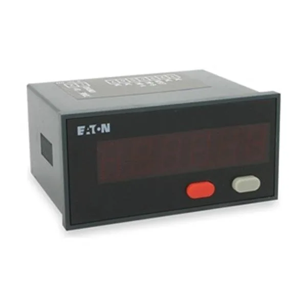 Eaton Eaton E5-496-E0401 Counter Electric LED 6 Digital 90-260VAC video accessory — product photo