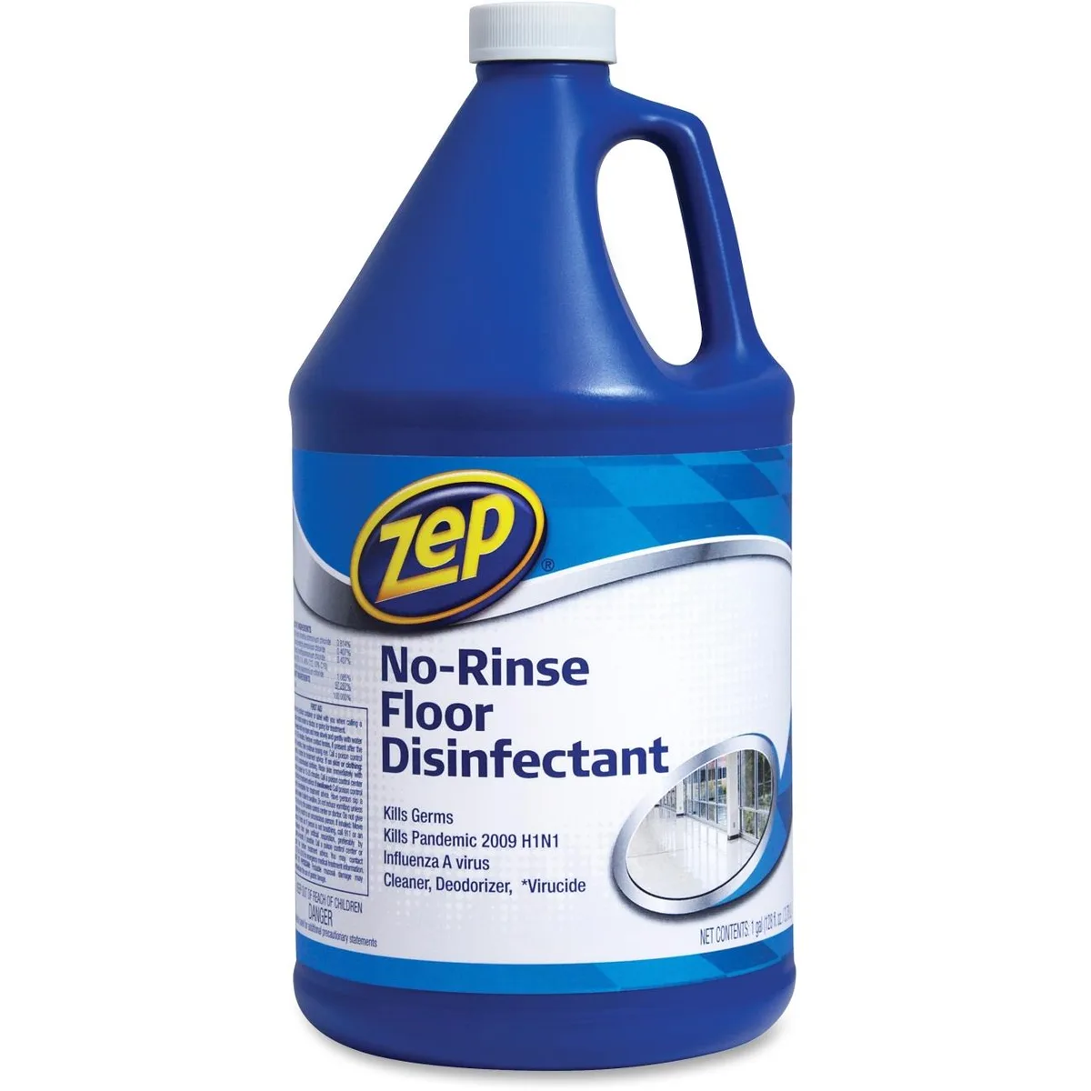 Zep Zep ZUNRS128CT No-Rinse Floor Disinfectant 128 fl oz 4/Carton — product photo