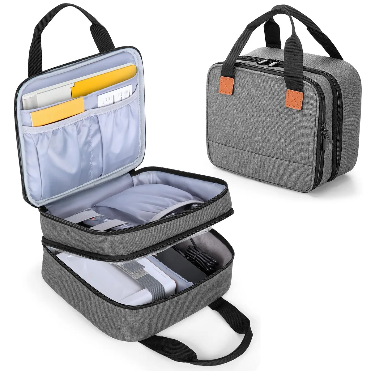 Avantalk Avantalk 2 in 1 accessory Photo Printer Case Gray 9.5 x 8.25 x 5.5 — product photo