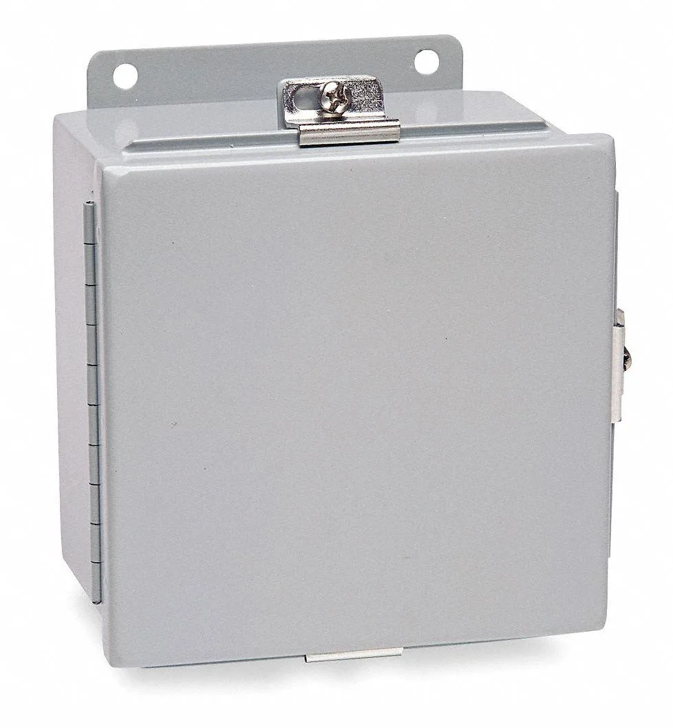 Wiegmann Wiegmann BN4-CH Enclosure 10×8×4 in Gray ANSI 61 Powder Coated — product photo