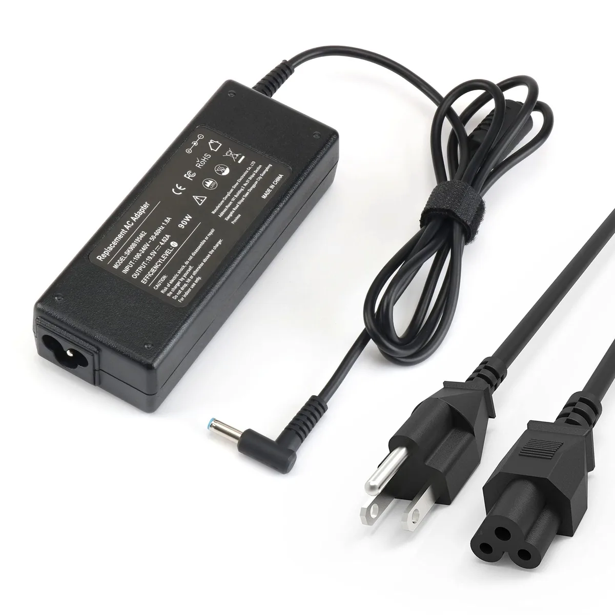 AYKLCZUU SK90B195462 90W 65W 45W Blue Tip HP AC Adapter — product photo