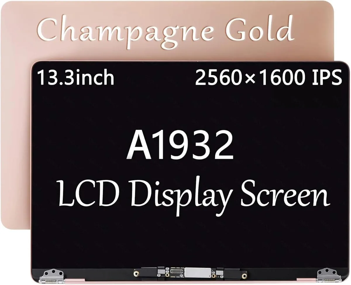 NUOLAISUN NUOLAISUN A1932 LCD Screen Replacement for MacBook Air Retina Late 2018 Gold — product photo