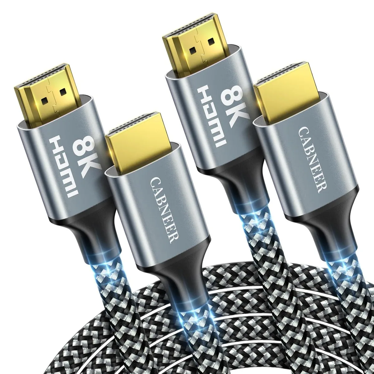 Keyence Keyence HDMI 2.1 Cable 10 ft 2-Pack 48Gbps 8K 60Hz 4K 120Hz — product photo