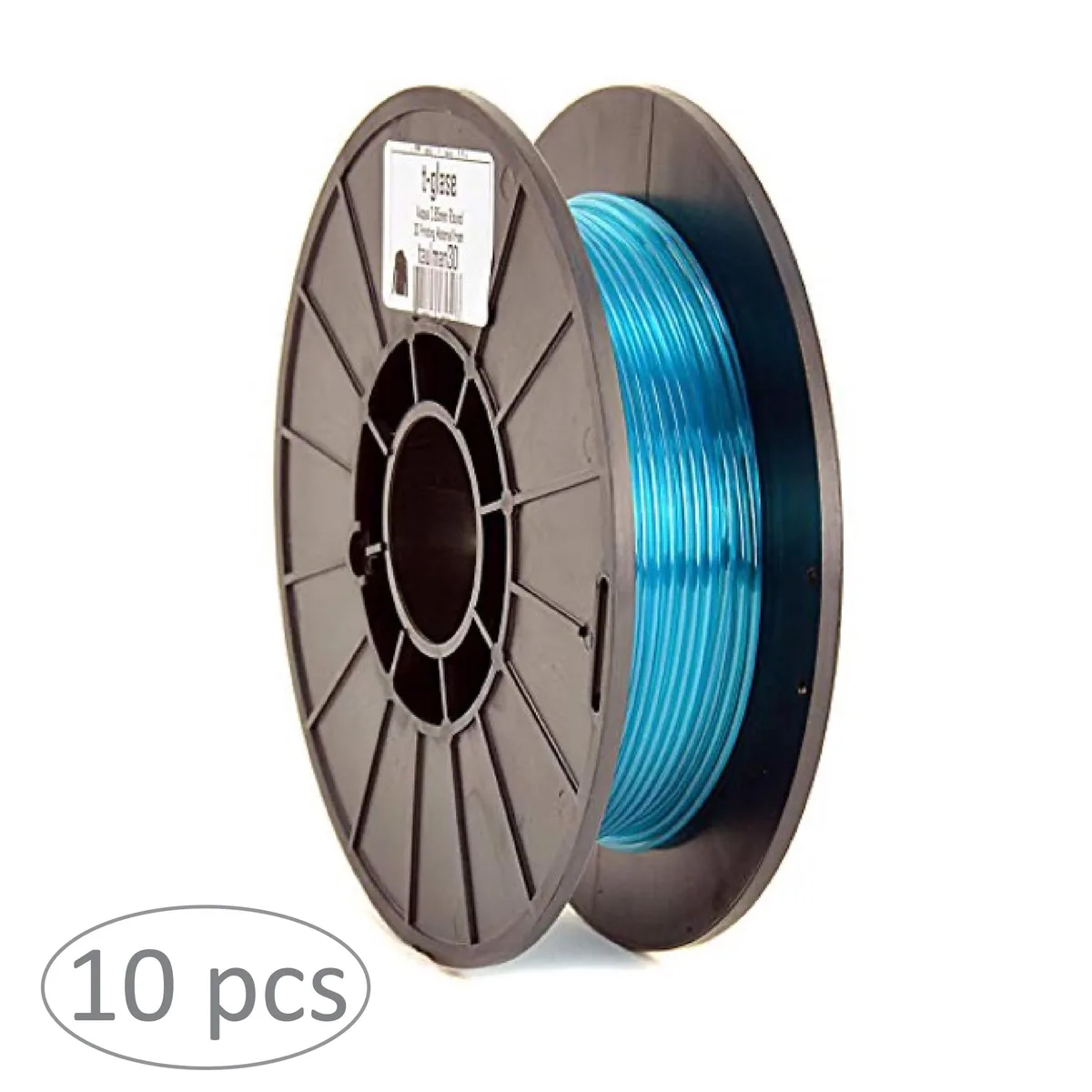 Taulman 3D Taulman 3D t-glase Filament 2.85mm Aqua 10 pack — product photo