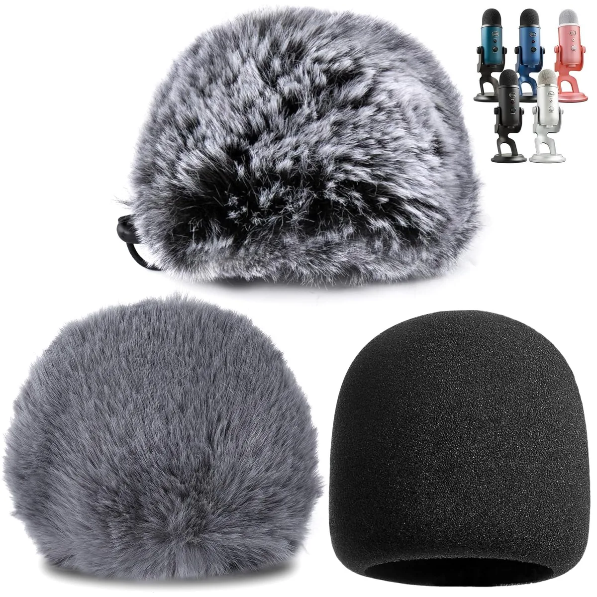  Avid 3-Pack Pop Filter Cover for Blue Yeti &amp; Yeti Pro — product photo