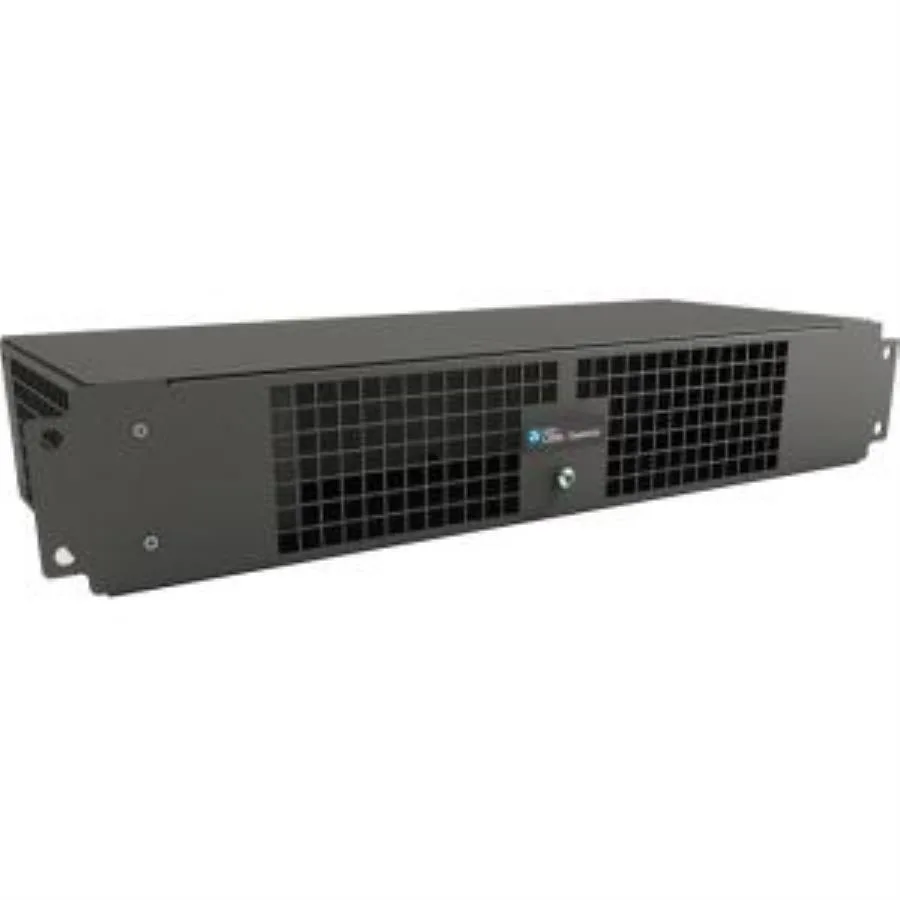 Metal rack-mount airflow cooling unit for 1U switches