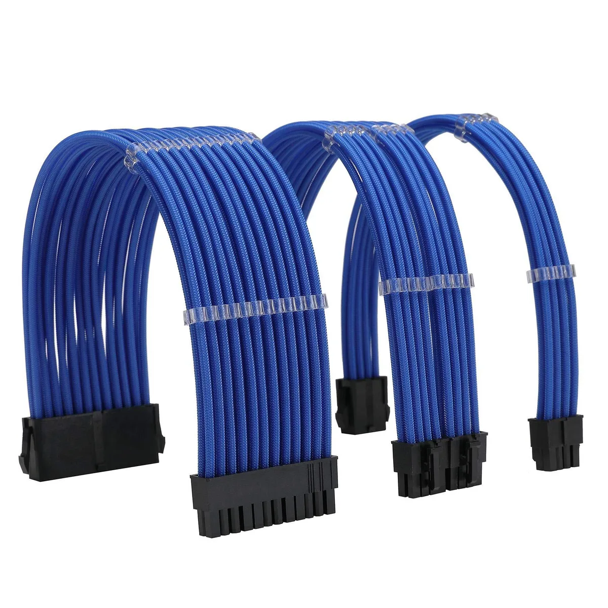  Formulamod Fm-NCK1-300 18AWG ATX 24P EPS 8P PCIe 8P Blue 300mm — product photo