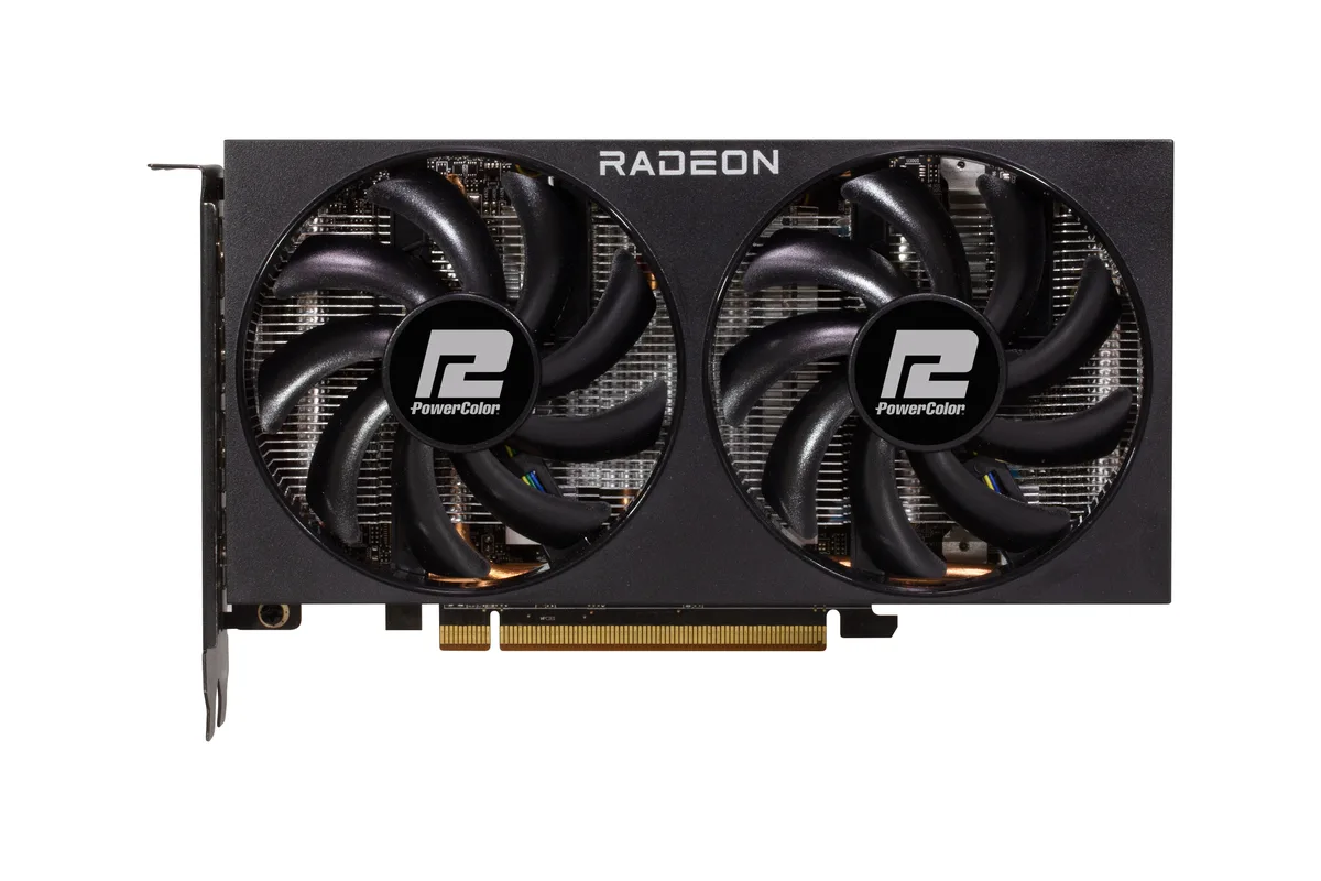 PowerColor PowerColor Fighter Radeon RX 7600 8G-F graphics card — product photo