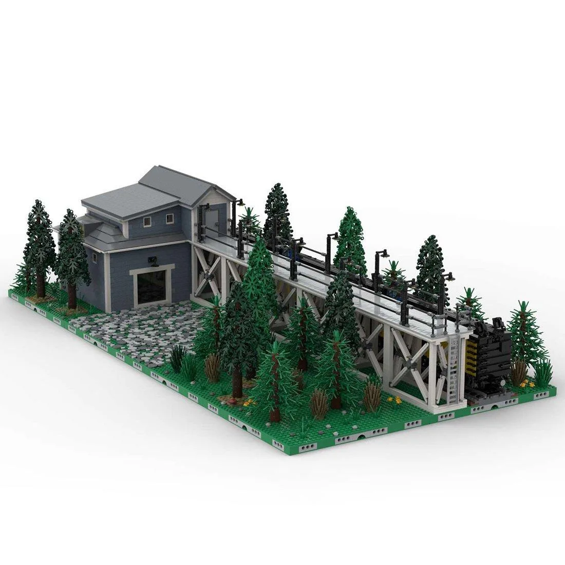 ZITIANYOUBUILD ZITIANYOUBUILD MOC-103618 Icing House Style 2 6769PCS — product photo