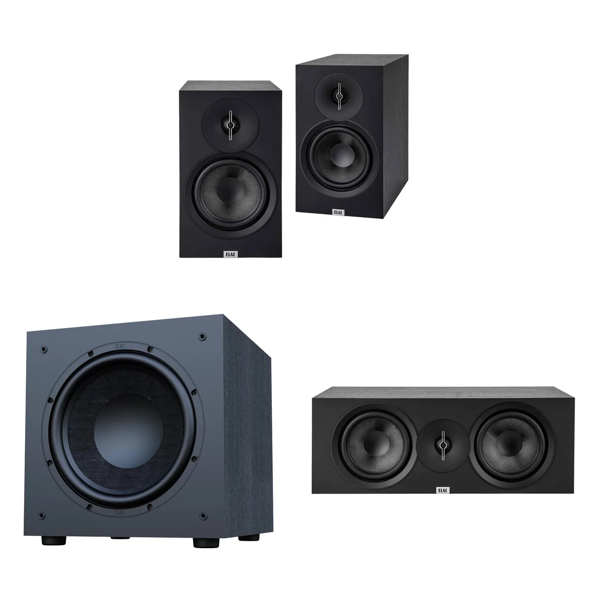 Elac Elac Debut 3.0 speaker bundle with 12 inch subwoofer — product photo