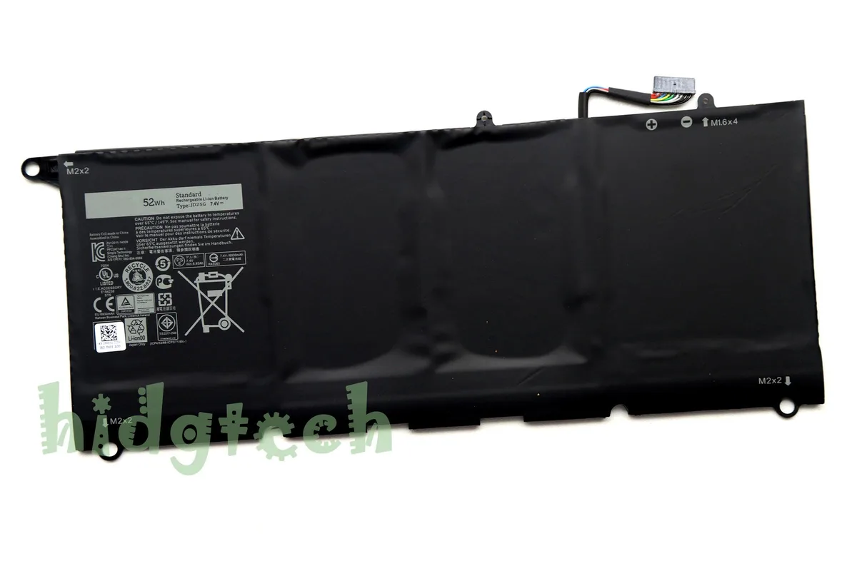 Beisite Beisite JD25G 52Wh 7.4V laptop battery for XPS 13 9343 9350 13D-9343 — product photo