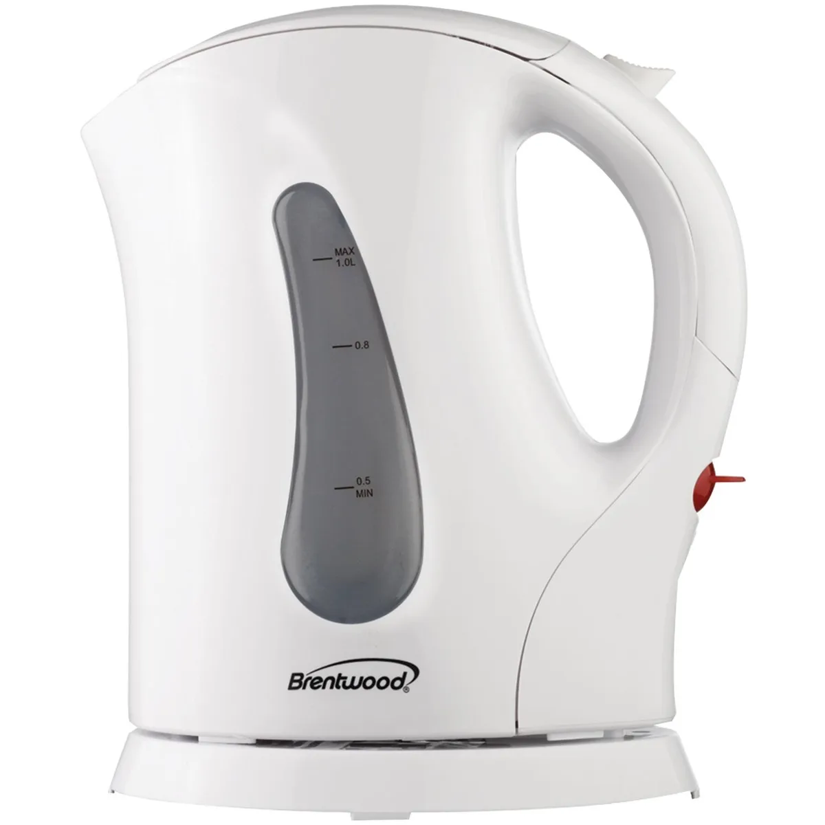 Brentwood Appliances Brentwood Appliances KT-1610 1L Cordless Plastic Tea Kettle 900W — product photo