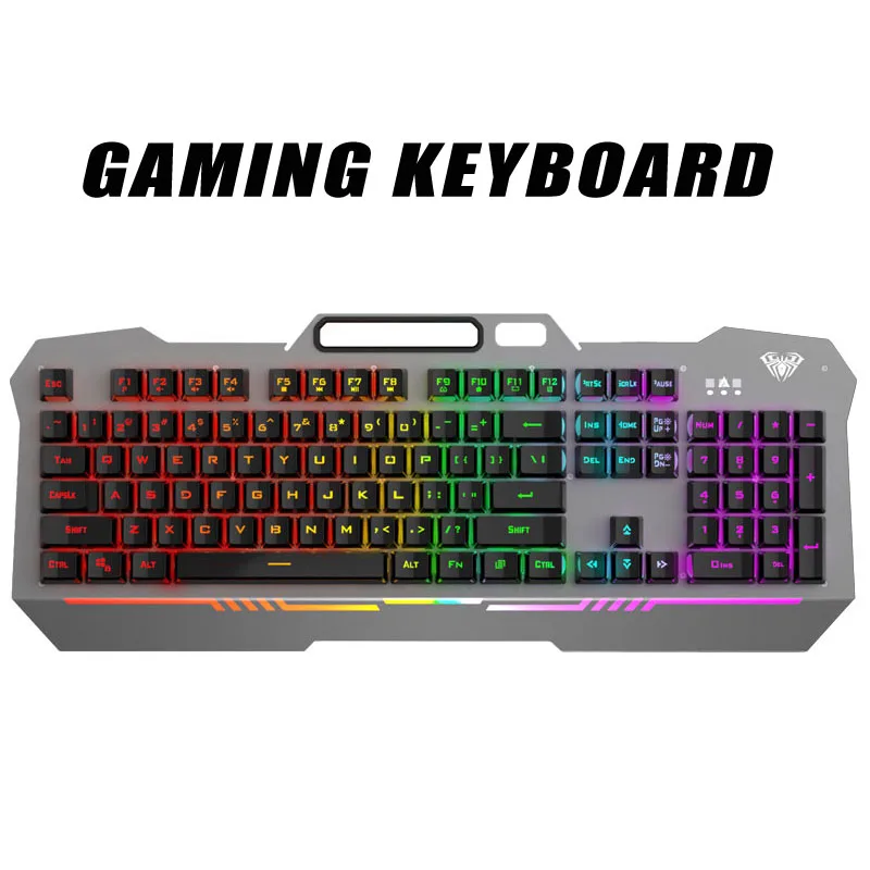 AULA AULA F3010 Gaming Keyboard Black Switch 104 Keys USB — product photo