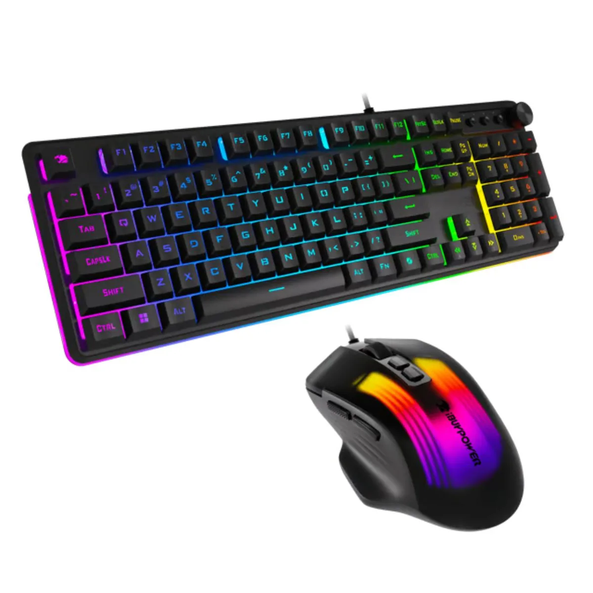 iBUYPOWER iBUYPOWER Chimera KM10 RGB Keyboard & Mouse Combo Black — product photo