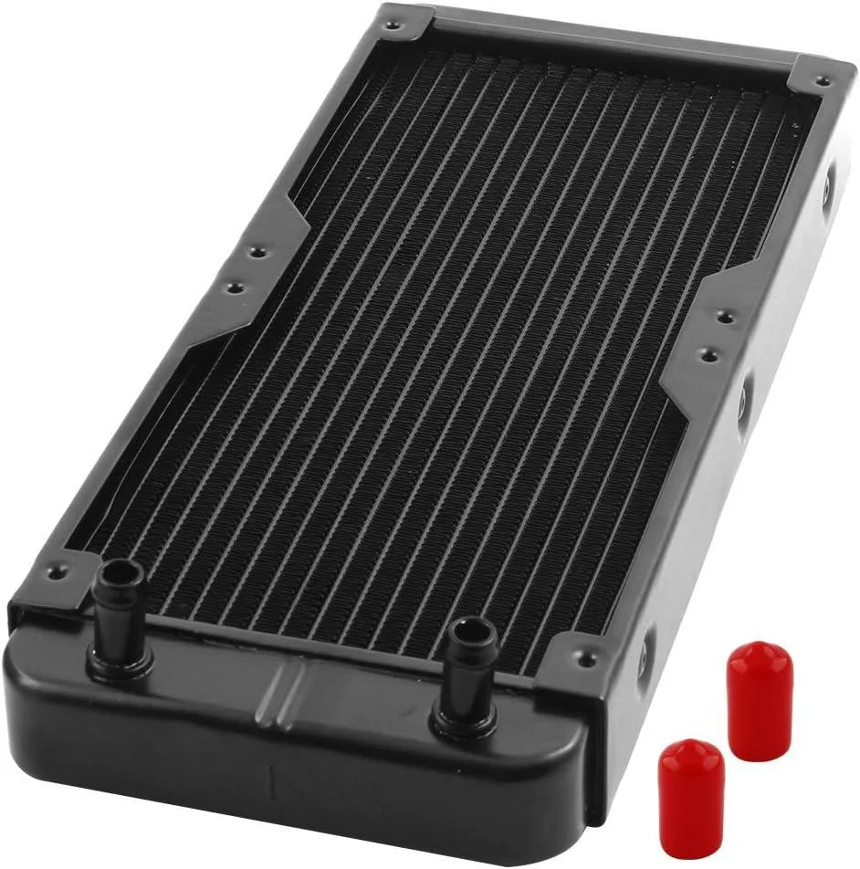 UXCell UXCell 18‑Pipe Water Cooling Radiator 270mm Black — product photo
