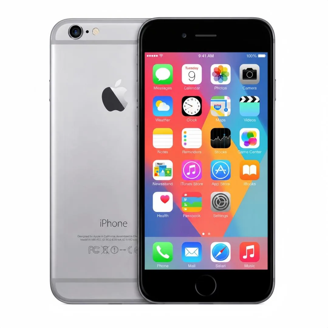 Apple Apple iPhone 6 64GB Space Gray Unlocked cell phones - unlocked — product photo