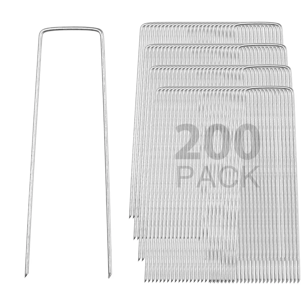 Yescom USA, Inc. Yescom USA, Inc. 06UTS001-15X4-06X4 200PCS 6" 12 Gauge Garden Stakes — product photo