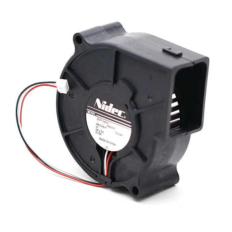 Zyvpee Zyvpee D07F-24SG 01A 75mm 24V 0.15A 3-pin blower case fan — product photo