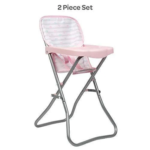 ADORA ADORA Baby Doll Pink High Chair 16 inch 20.5 inches — product photo