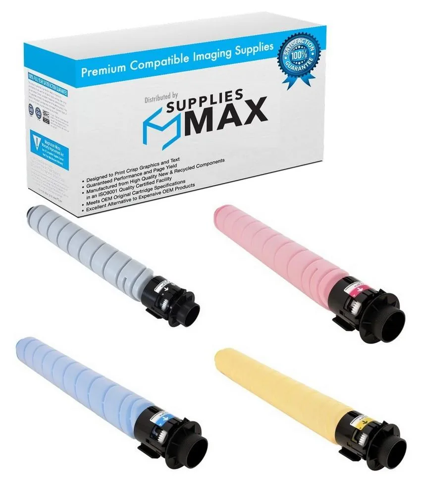 SuppliesMax SuppliesMax LAN84227MP Toner Cartridge Combo Pack (BK/C/M/Y) — product photo
