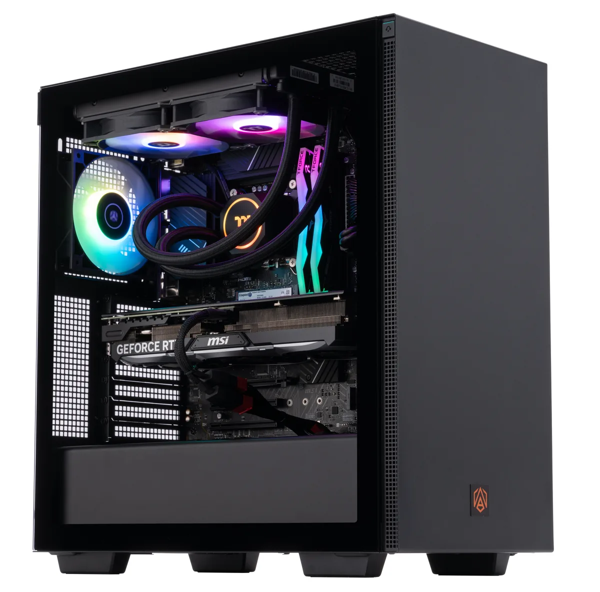 ABS ABS VA13900K4070TI gaming PC i9-13900K RTX 4070 Ti 32GB DDR5 2TB NVMe — product photo