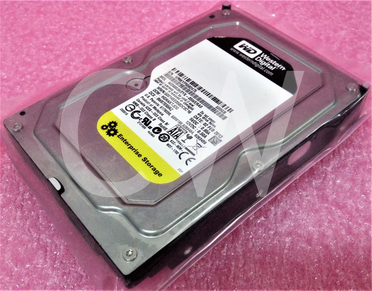 Western Digital Western Digital WD5003ABYX 500GB 7200RPM 64MB 3.5" SATA internal hard drive (WD5003ABYX) — product photo