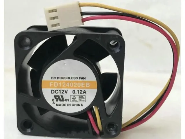 TSUJ TSUJ Kepler-C72J-OYS-0259 12V 0.12A 9000RPM 40x40x20mm 3-Wire Cooling Fan — product photo