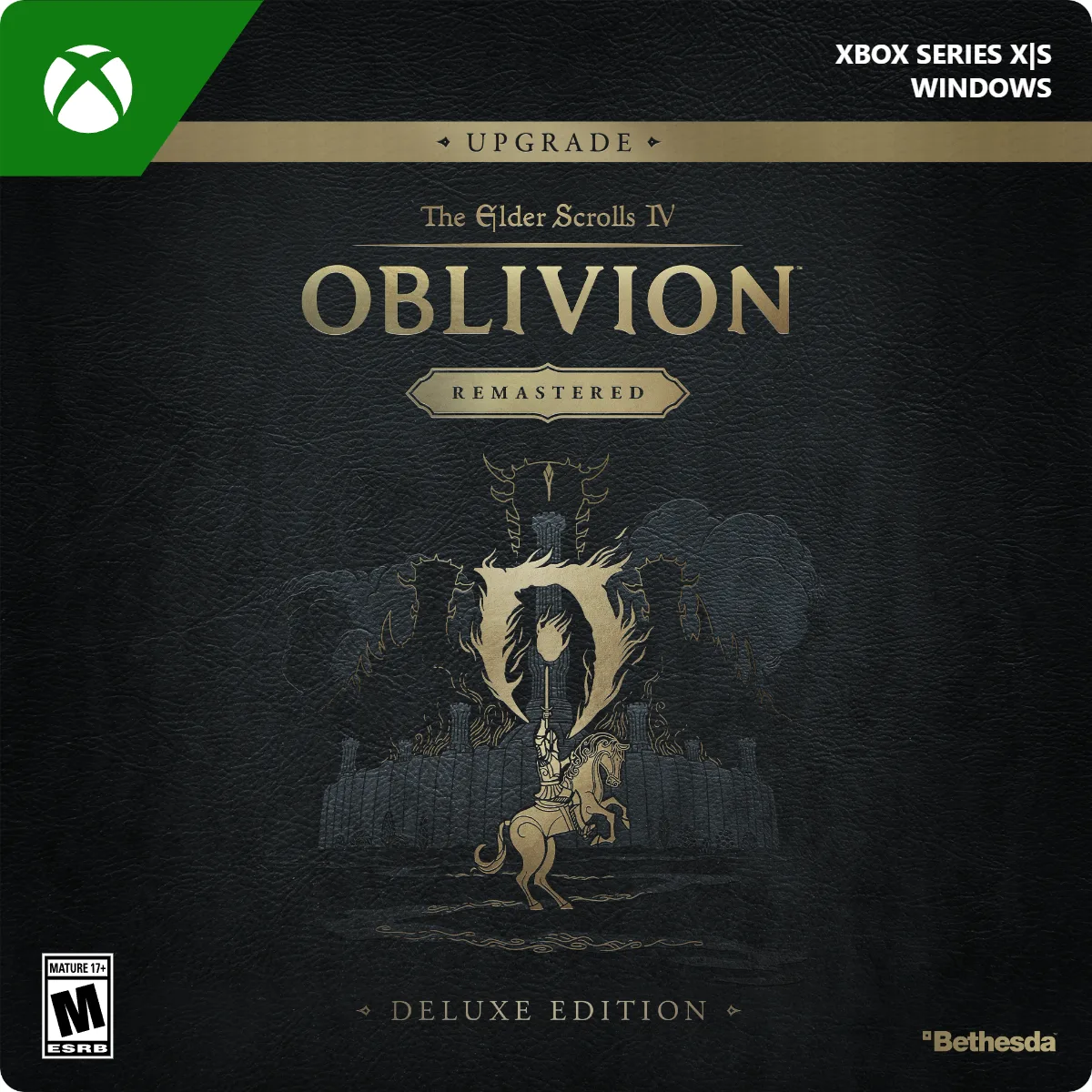 Bethesda Softworks Bethesda Softworks 7CN-00179 The Elder Scrolls IV Oblivion Remastered Deluxe Upgrade downloadable game — product photo