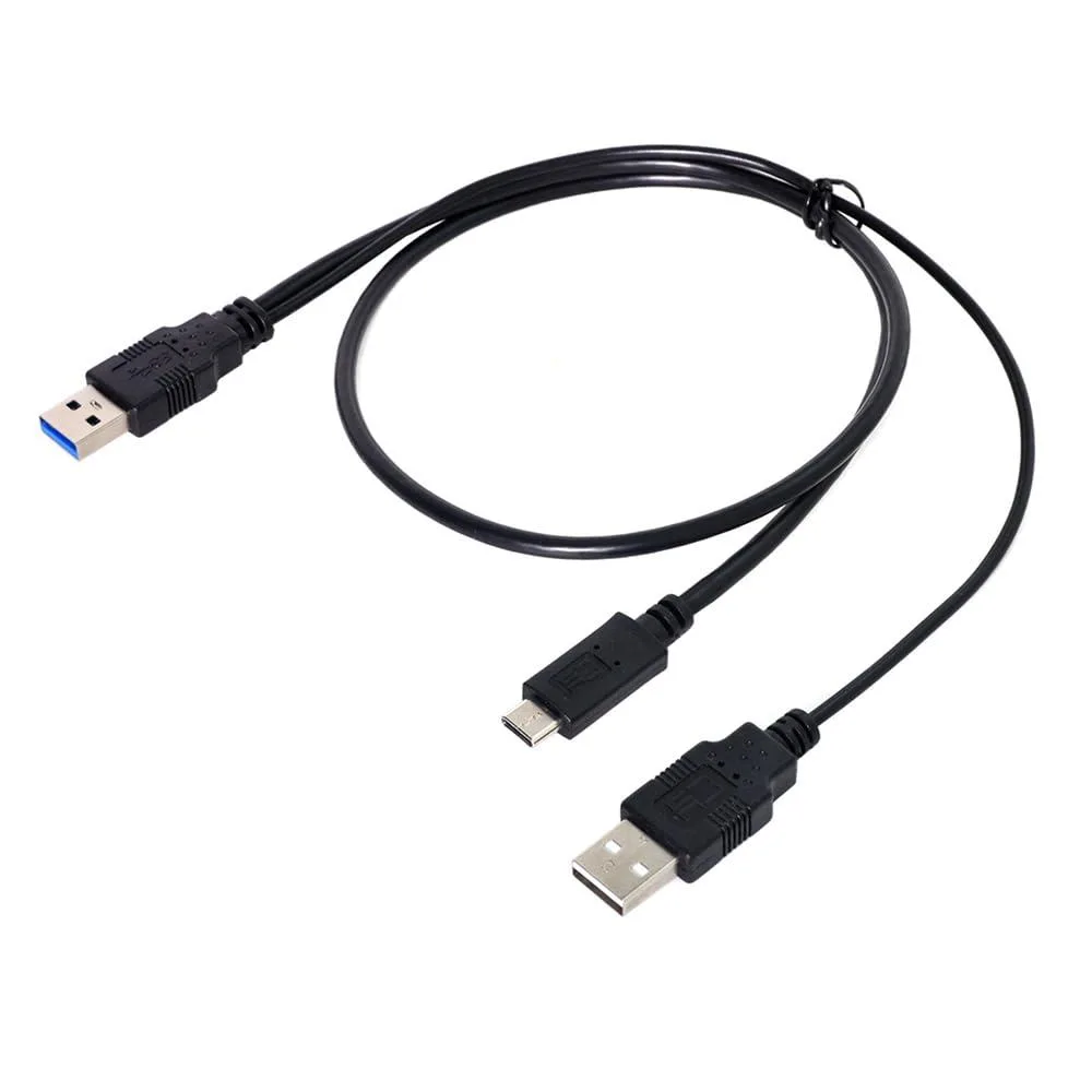 Fervit Fervit USB-C to USB 3.0 &amp; 2.0 Y Cable 60cm — product photo