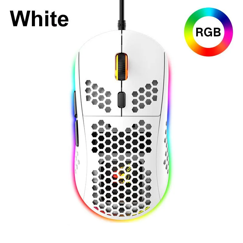 SPTUO SPTUO M8 Gaming Mouse Wired 6400 DPI White — product photo