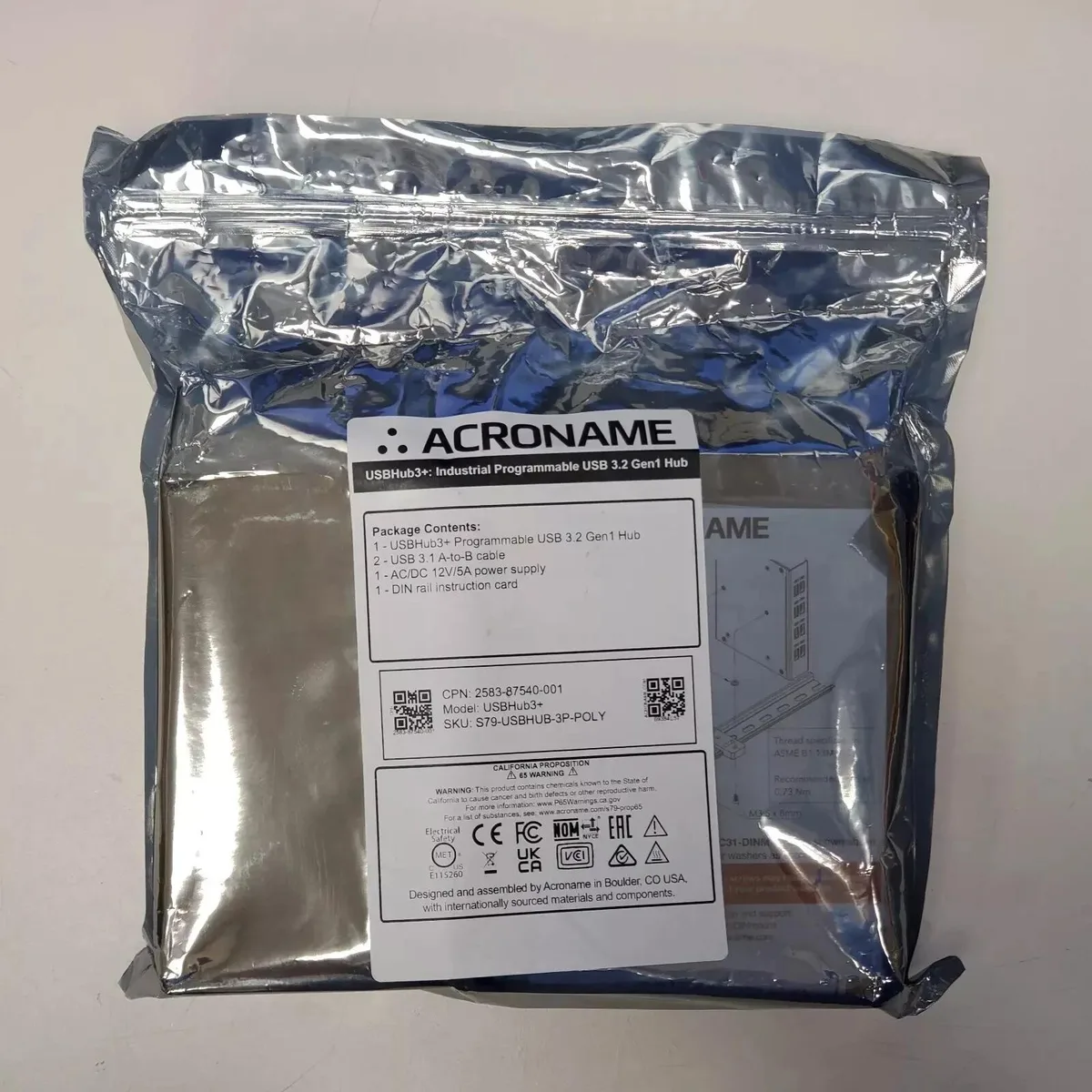 POLY POLY USBHub3+ Programmable Industrial 9-port Managed USB Hub 2583-87540-001 — product photo