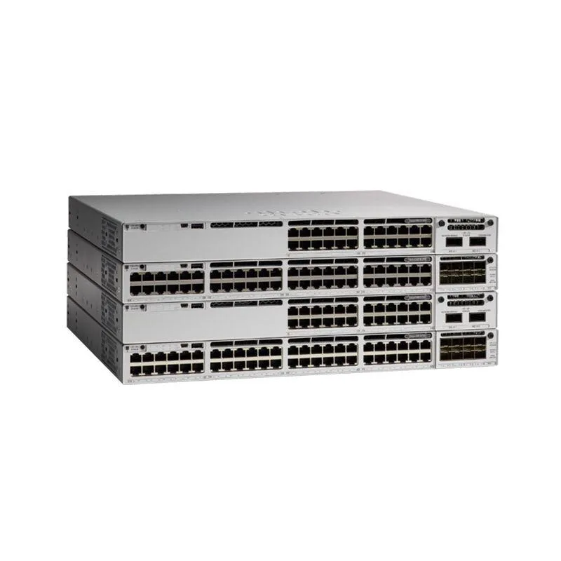 EVESKY EVESKY C9300L-24P-4X-E 24-port PoE+ 4x10G uplink network switch — product photo