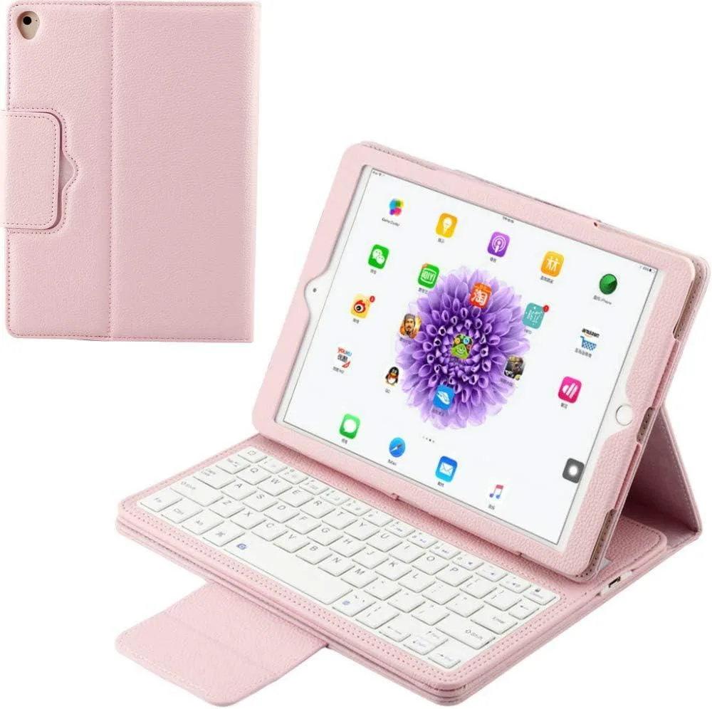 Werleo Werleo A1893/A1954 9.7 inch Bluetooth keyboard case Pink — product photo