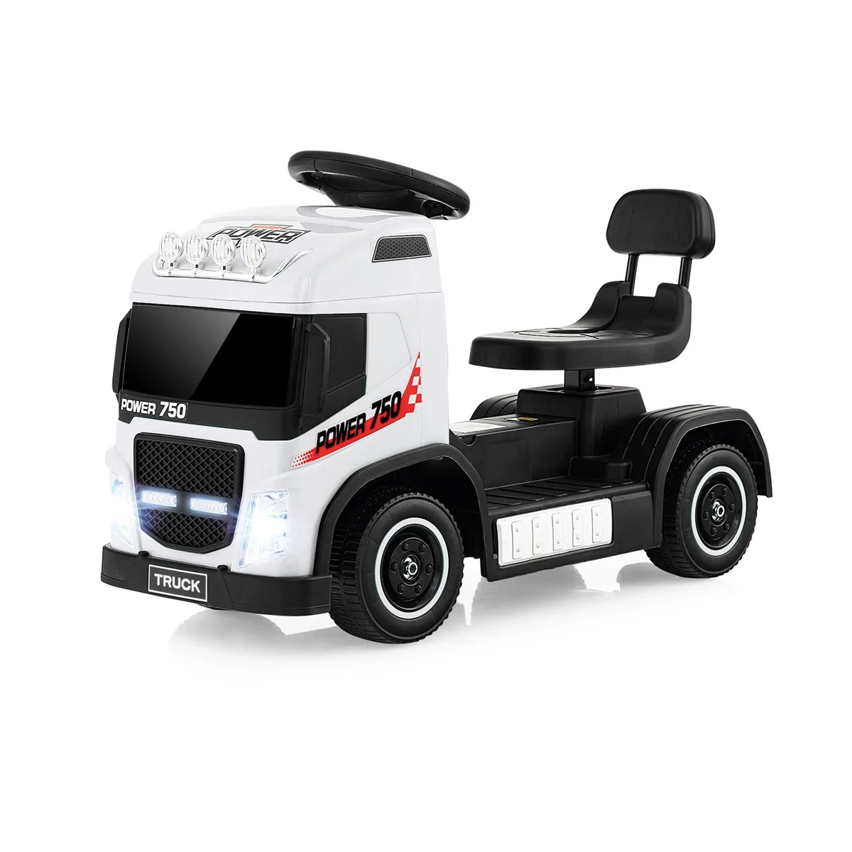 SlickBlue SlickBlue 6V Kids Ride-on Truck White 28" 13 lbs — product photo