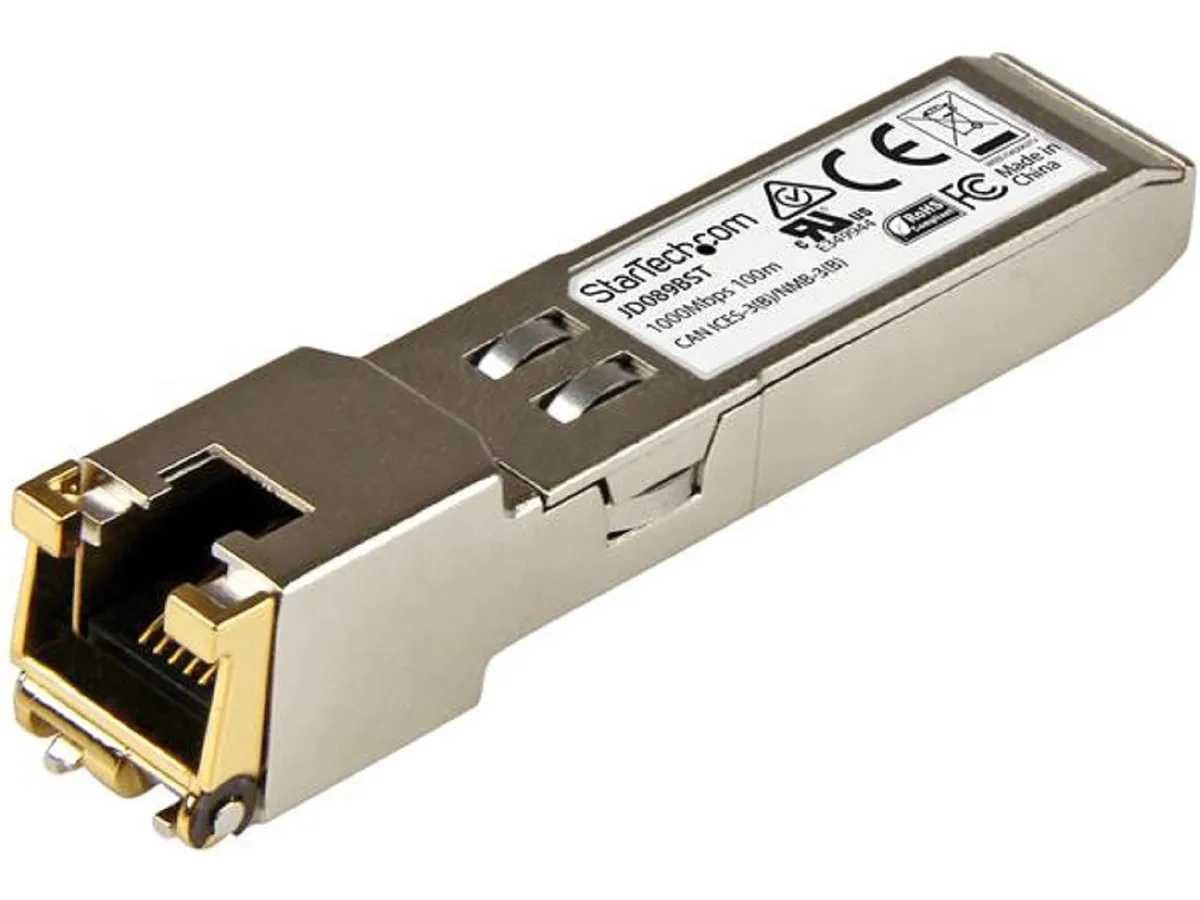 STARTECH STARTECH JD089BST SFP transceiver 1000BASE-T RJ45 100m — product photo