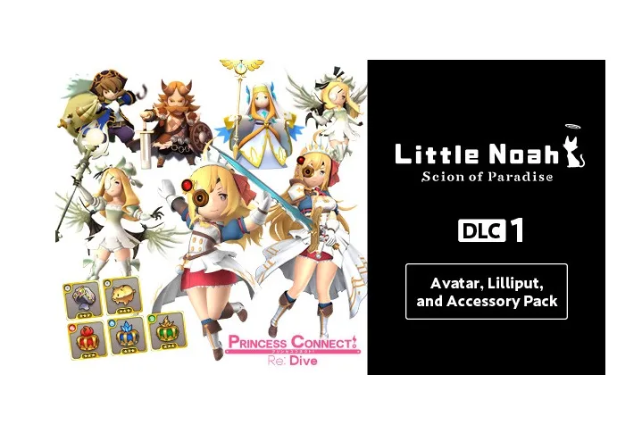 Cygames, Inc Cygames, Inc 83427 Little Noah Scion of Paradise DLC 1 Avatar Lilliput Accessory Pack downloadable game — product photo