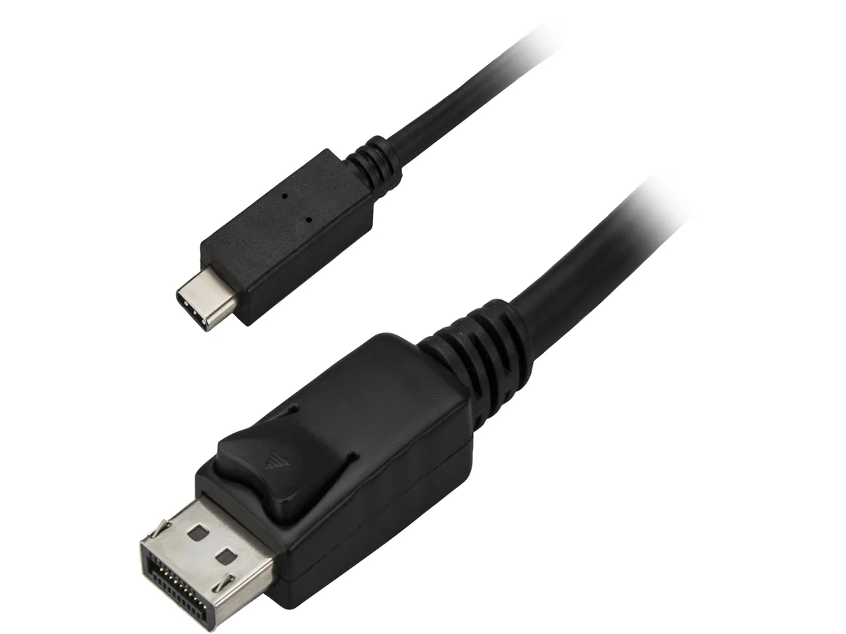 STARTECH STARTECH CDP2DPMM1MB USB-C to DisplayPort Cable 1m 4K 60Hz Black — product photo