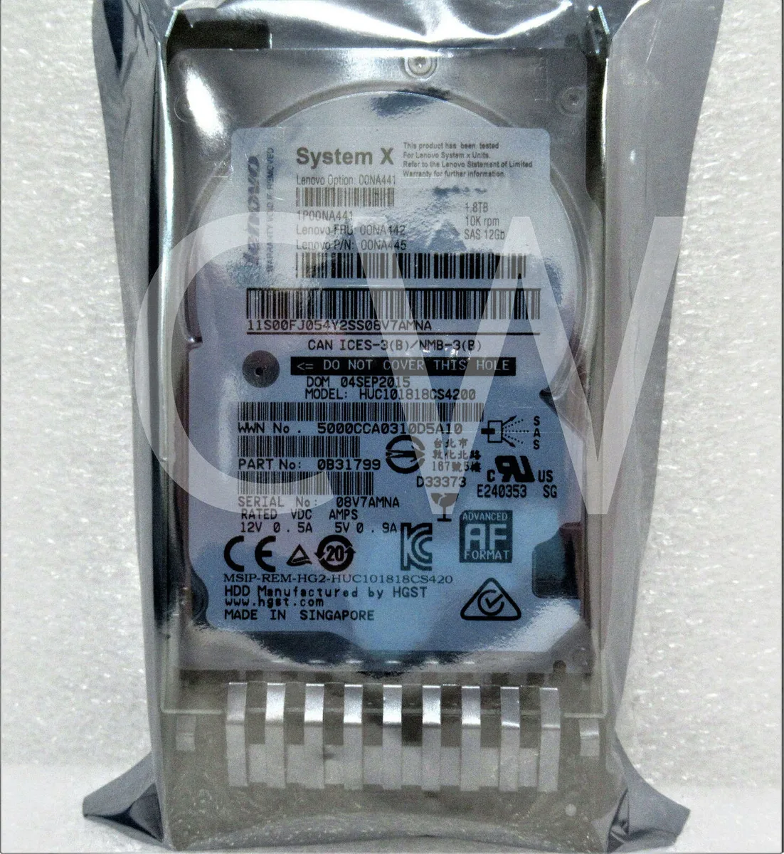 IBM IBM HUC101818CS4200 1.8 TB 10000 RPM 2.5 in SAS accessory — product photo