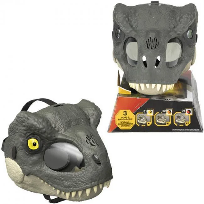 Jurassic World Jurassic World Rebirth Rage 'N Roar T. rex Mask — product photo