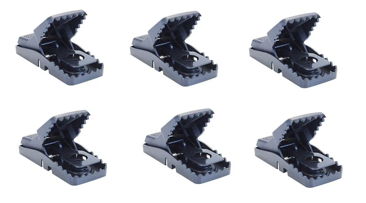 Trapper Mini T-rex Easy Set Mouse Snap Trap 6 Pack — product photo