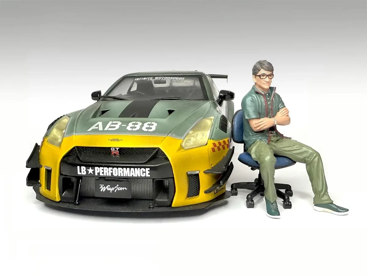 American Diorama American Diorama "Top Tuners" Figure #1 "Premium" Series 1/18 Scale Hobby Collectible — product photo