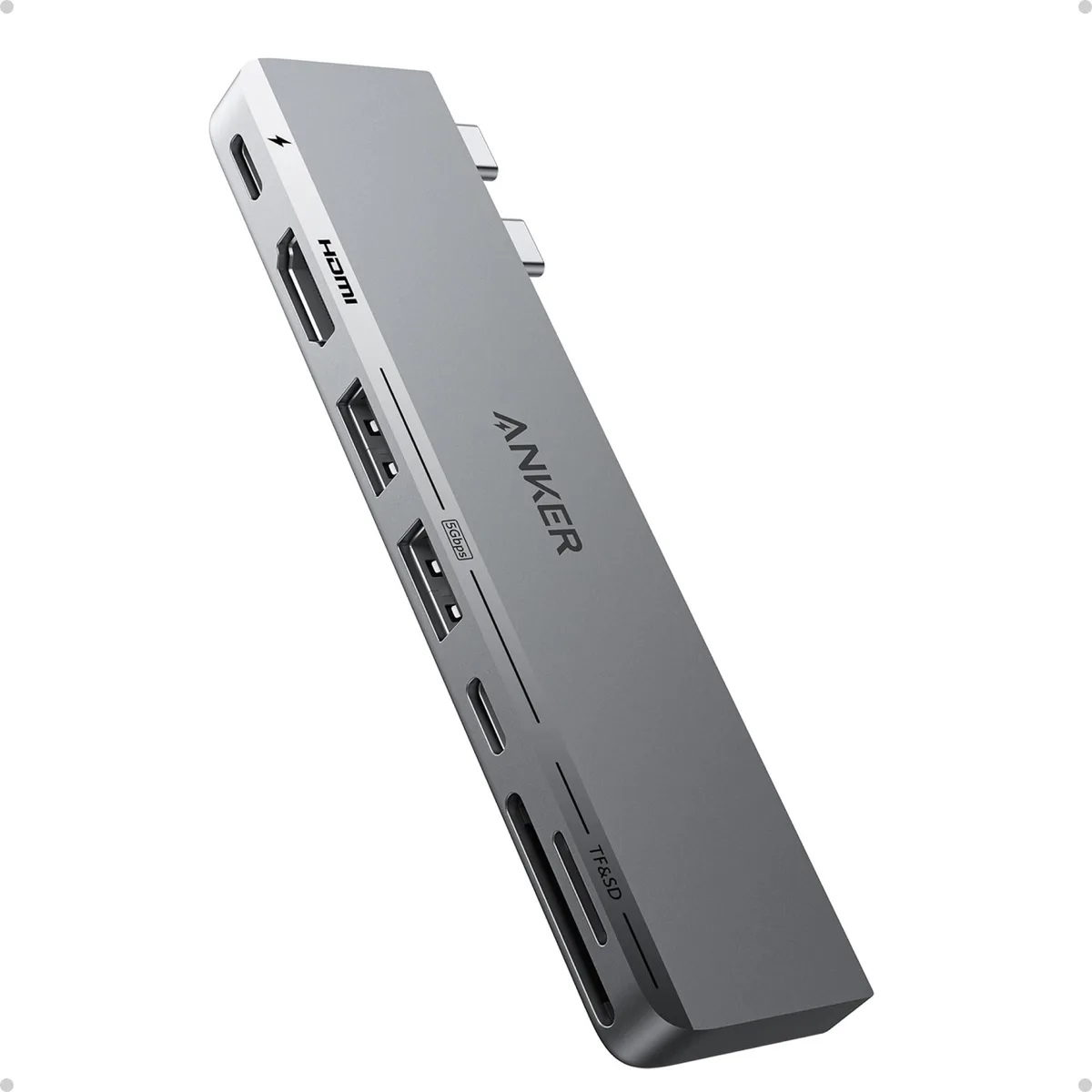 Anker 547 USB-C Hub (7-in-2, for MacBook) — product photo