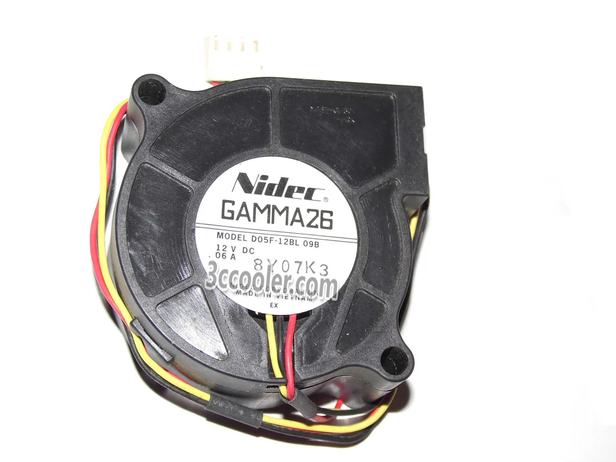 OEM Industries OEM Industries D05F-12BL 09B 12V 0.06A 3 Pin Blower 50mm CPU cooler — product photo