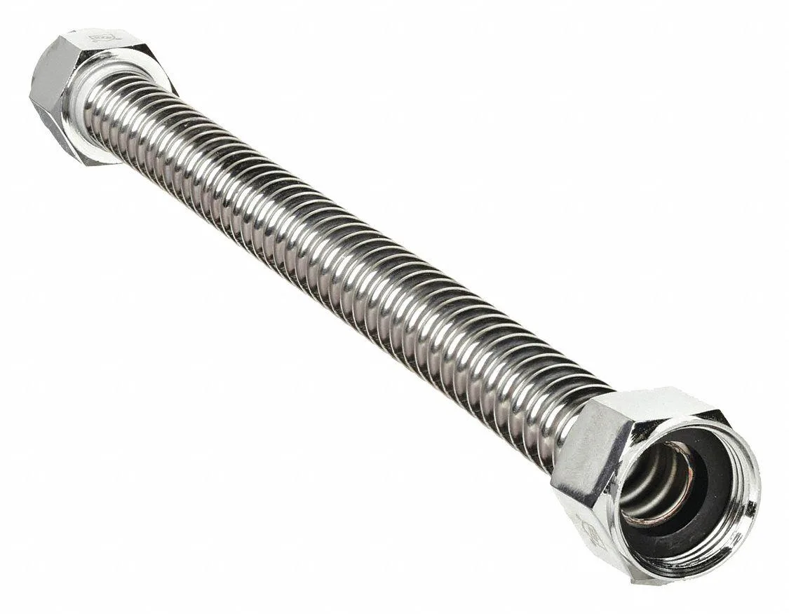 KISSLER AND CO., INC. KISSLER AND CO., INC. Supply Line 18 in 3/4 in Stop 88-5115 — product photo